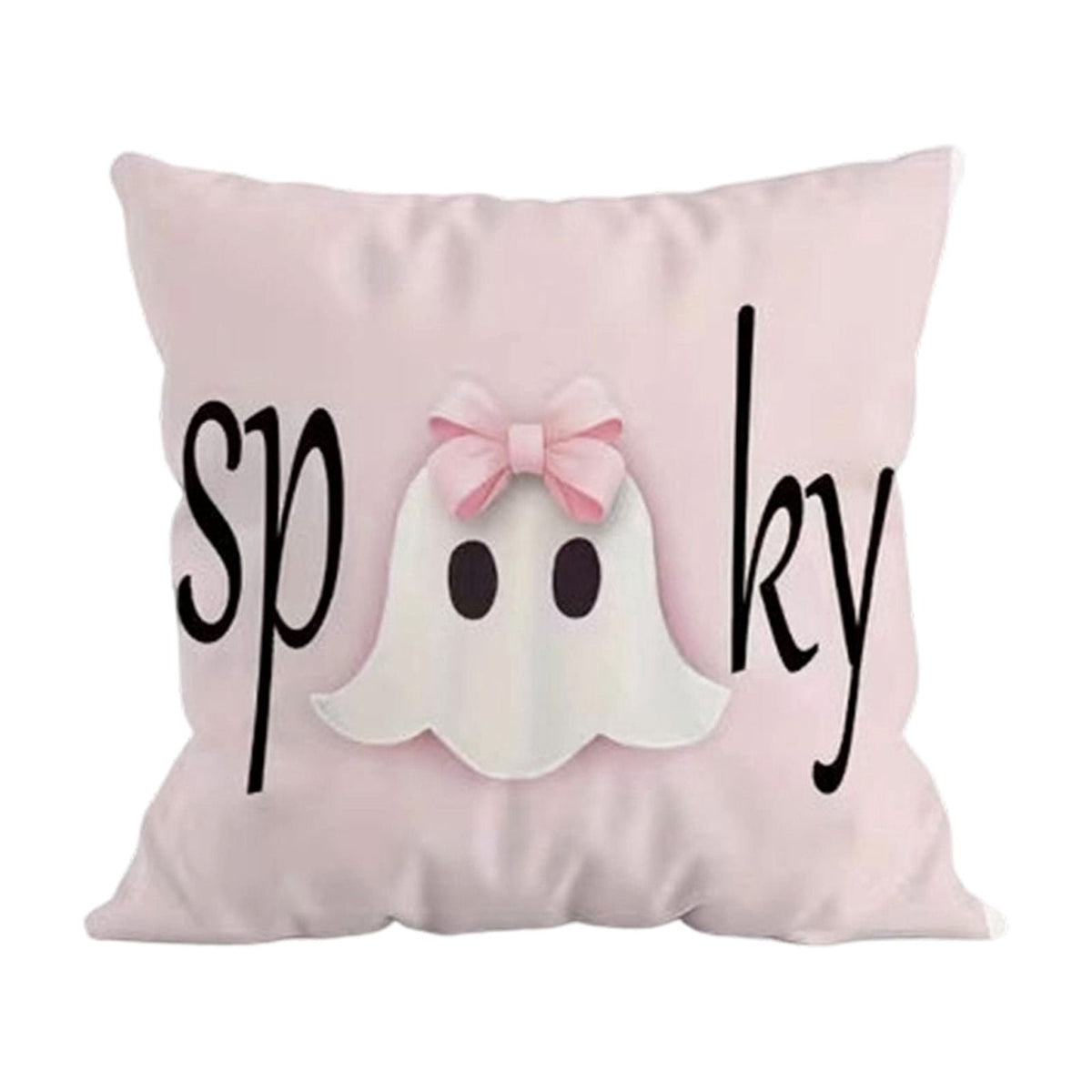 AuroraX Halloween Ghost Decor Outdoor Halloween Decoration Courtyard Tabletop Desktop Haunted Halloween Decoration for Yard Garden Pink