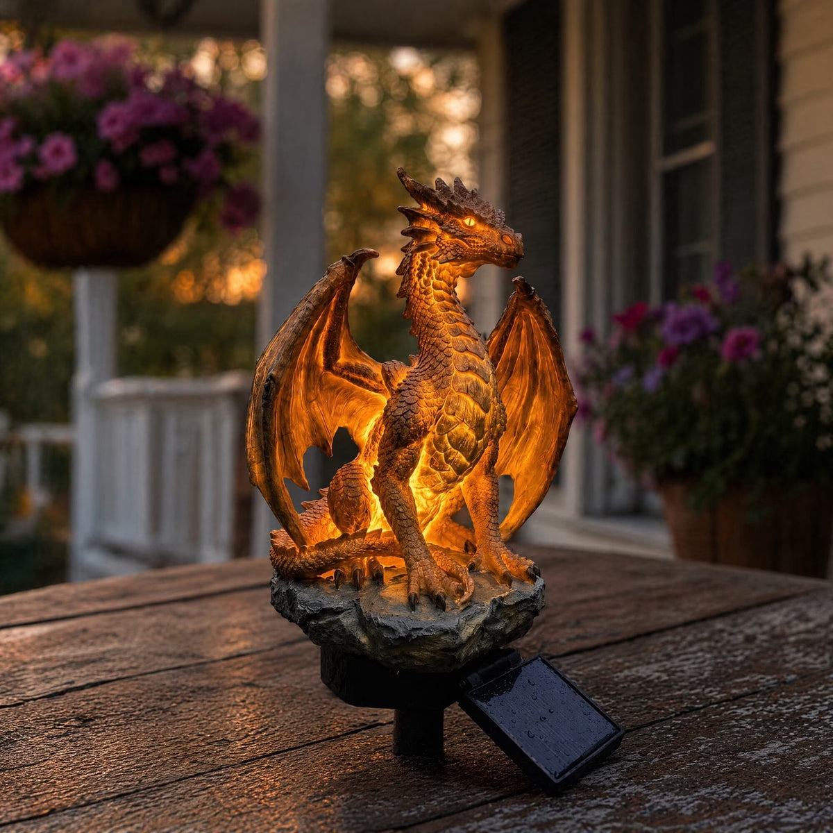Clearance Halloween Solar Black Cat & Pumpkin Moon Garden Stake Light, Outdoor Waterproof LED Yard Decoration with Crescent Moon, Hanging Jack-o'-Lantern Lantern for Garden, Patio, Walkway, Porch