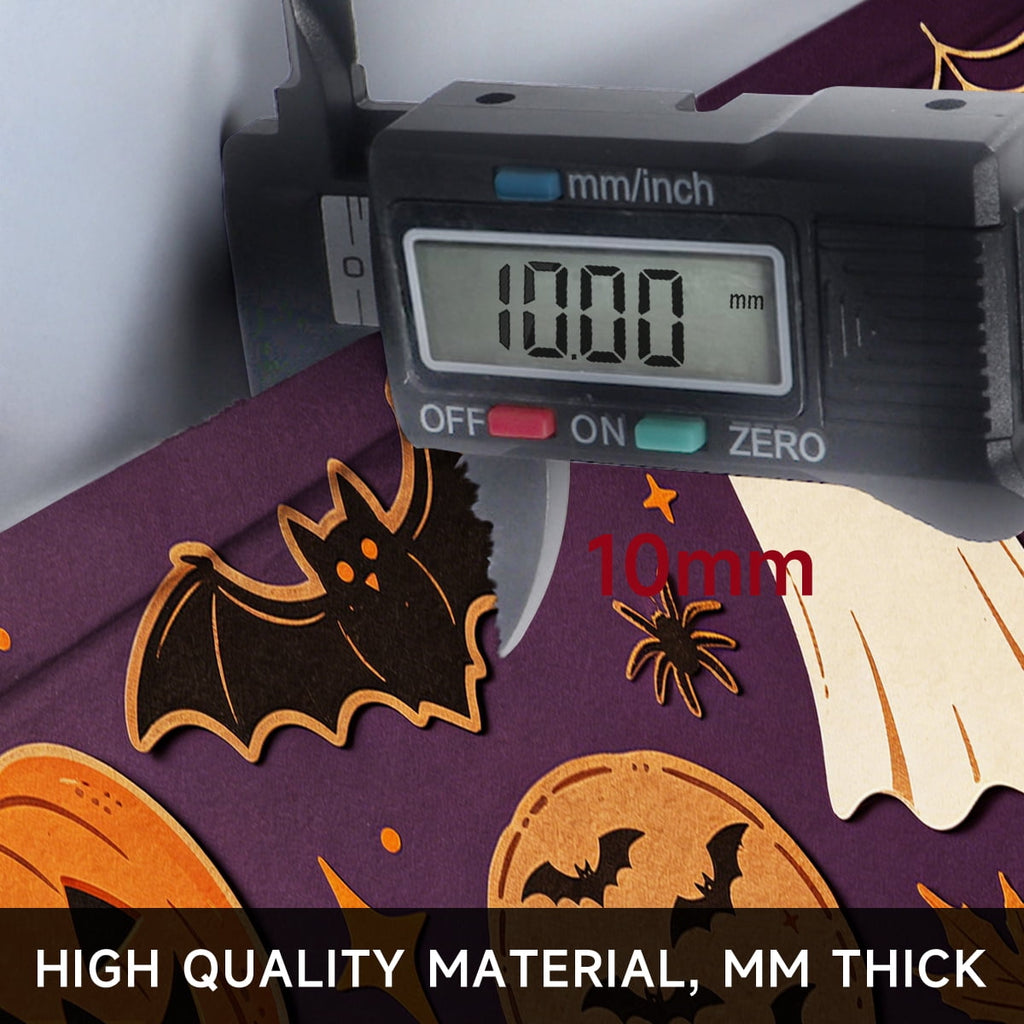 YIMEIS Halloween Pumpkin Lanterns Multi-purpose 1-Piece Flannel Mat and Kitchen Rugs,Soft Non-slip for Home Bedroom Bathroom