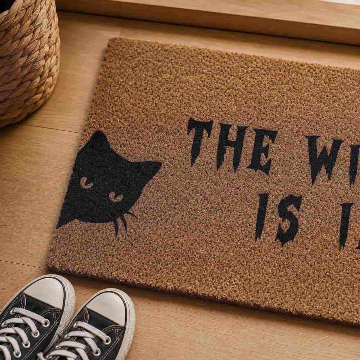 Halloween Door Mat Classic Print Skidproof Mat 15.75x23.62in Polyester Skidproof & Dirt Trapping for Front Door Porch Entryway by MPOISVA