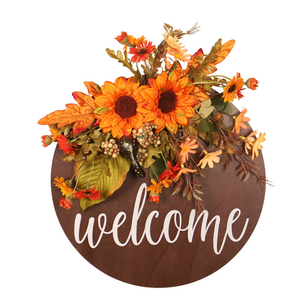 sruoe Halloween Decorations, Halloween Wreaths for Front Door, Artificial Wreaths, Indoor Outdoor Halloween Decor, Halloween Wreaths for Front Door, Halloween Party Decoration, Yard Decoration