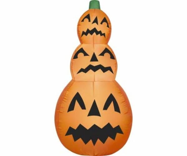 Halloween Airblown Yard Inflatables Pumpkin Stack