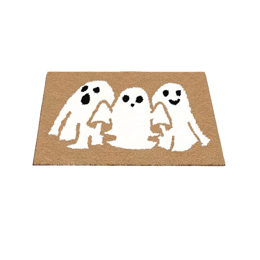 Halloween Door Mat Classic Print Skidproof Mat 15.75x23.62in Polyester Skidproof & Dirt Trapping for Front Door Porch Entryway by MPOISVA