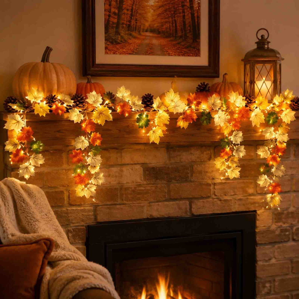 CuiLiyq Halloween Tinsel Garland, 78.7 Inch Black Purple Silver Foil with Bats and Ghosts, Party Decor for Mantel, Staircase, Doorway