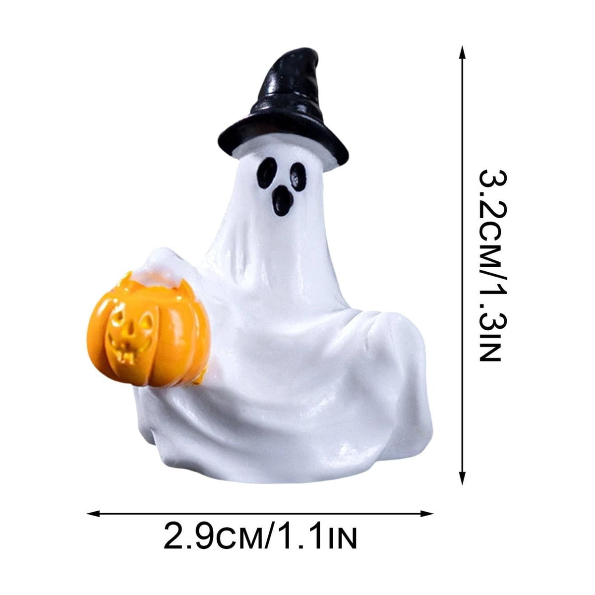 WKSCLPAI Halloween Miniatures Figures Mini Resin Figurines for Halloween Decorations, Halloween Party Favors Bag Fillers Garden Dollhouse Decor 12 Styles to Choose From, Skeleton Hugs
