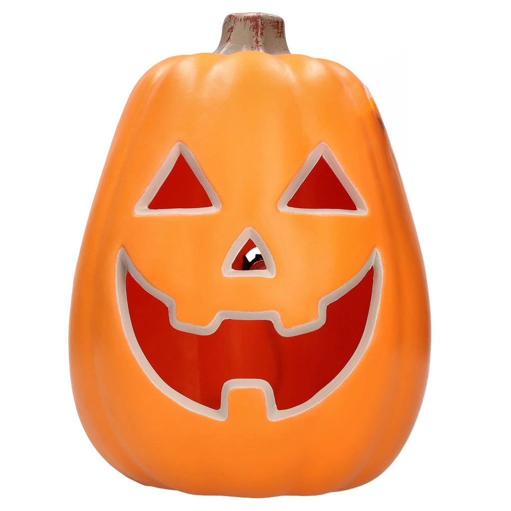 Light-Up Jack-o'-Lantern, Orange, 11", Halloween by Way To Celebrate