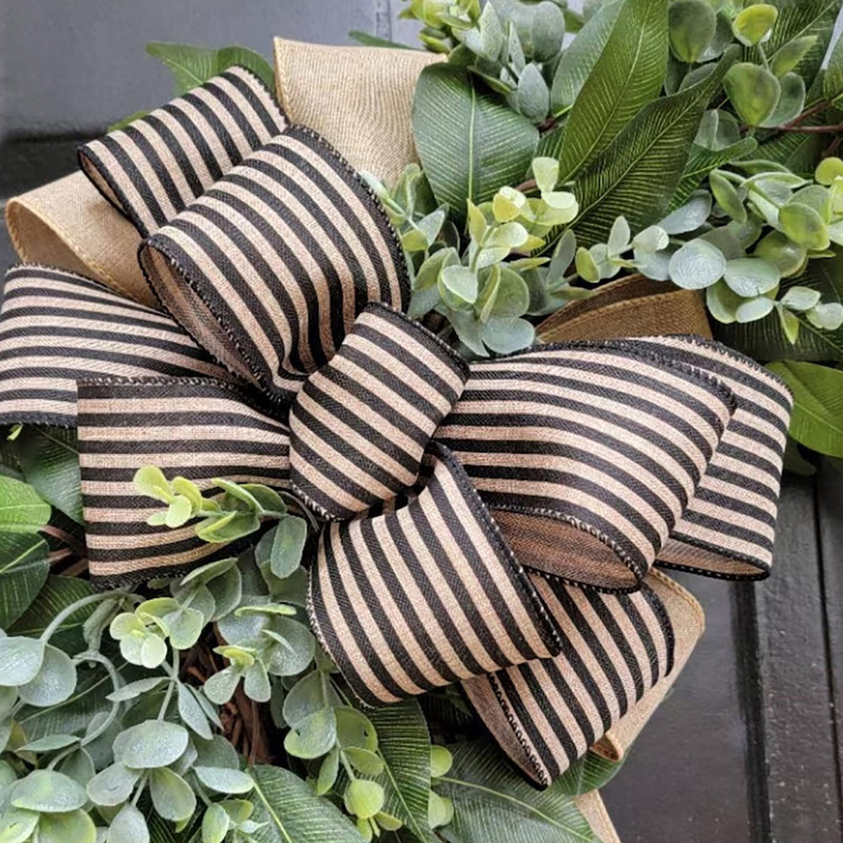 Under $15! Wreaths for front Door Kingtowag Artificial Floral Wreath, Simulation Plant Pastoral Style Door Hanging Decoration Poppy Fruit, Greenery Wreath for Porch, Window, Home, Farmhouse