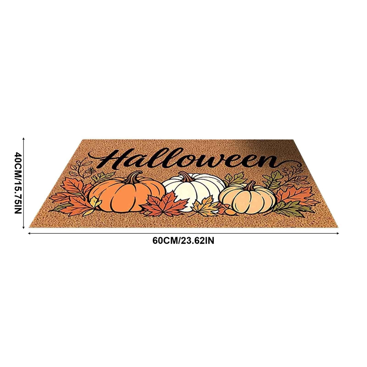 Halloween Kitchen Mat Halloween Printed Carpet Non-slip Entry Door Entry Mat Absorbent Bathroom Kitchen Entryway Mat 40*60cm