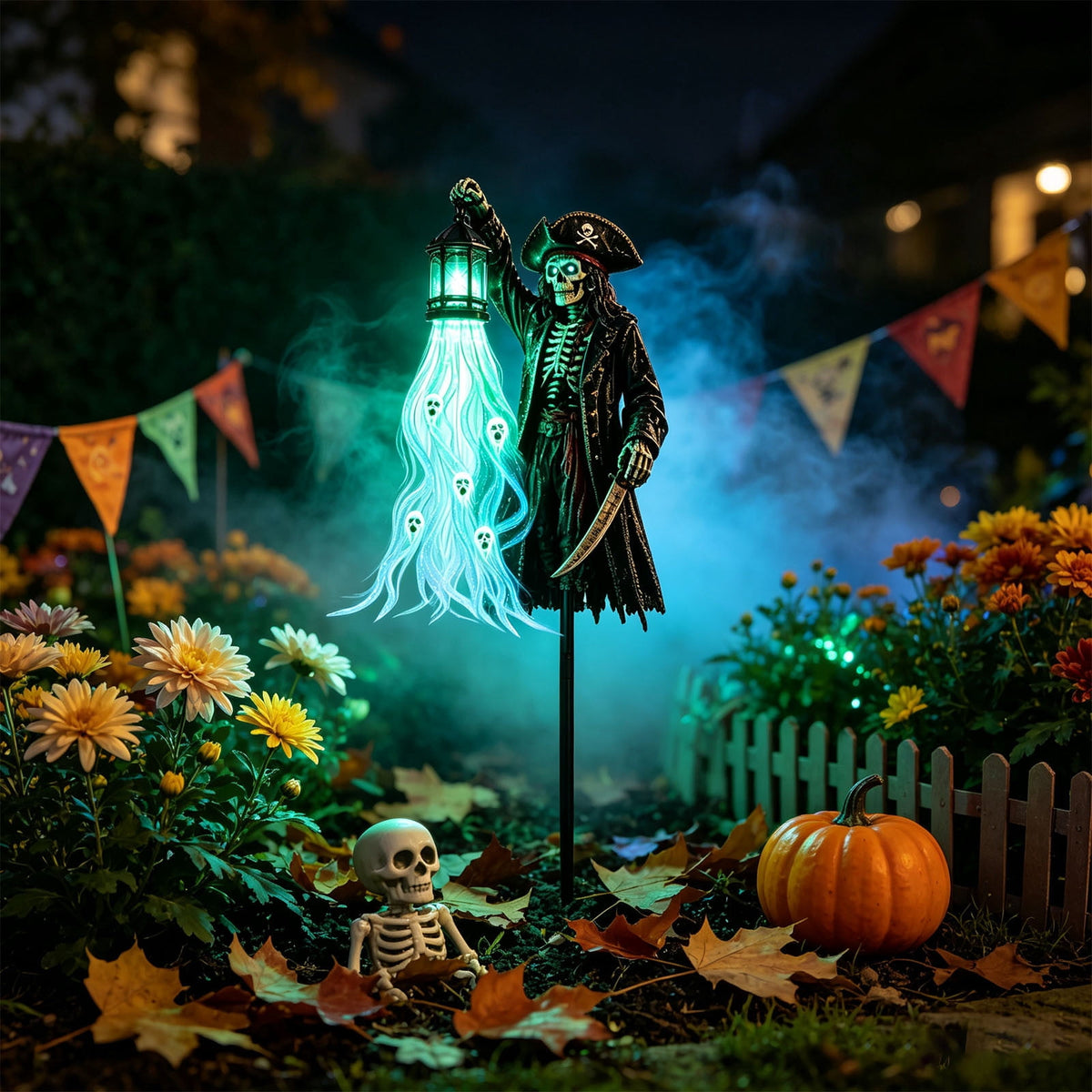 Luckky Christmas Bell Cascade Solar Yard Light,Solar Powered Flowing Star Bell Stake Light,Warm Yellow Outdoor Holiday Decor for Christmas Yard Decor（1 Pack）