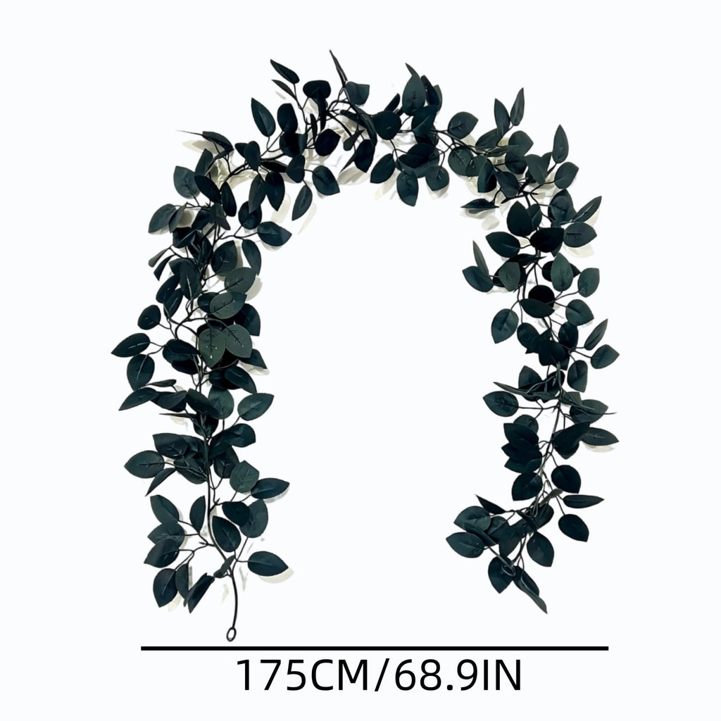 SPOORYYO 2Pcs Fall Maple Leaves Stems for Vase, Artificial Autumn Fake Leaves Decor, Maple Leaf Bushes Shrubs for Thanksgiving Halloween Home Farmhouse Table Centerpiece, 12.99" x 7.87"