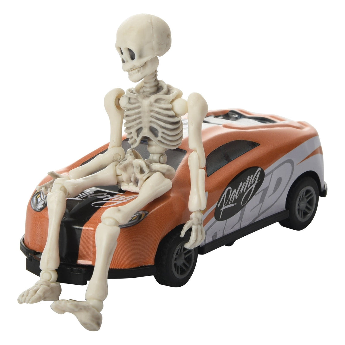 Fankiway Halloween Movable Skeleton Human Model Skull Full Body Mini Figure Toy , Decorations Skull Full Body Realistic Faux Human Skeleton Skull Decor