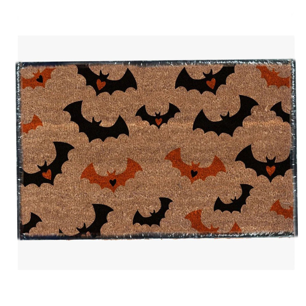 Halloween Door Mat Classic Print Skidproof Mat 15.75x23.62in Polyester Skidproof & Dirt Trapping for Front Door Porch Entryway by MPOISVA