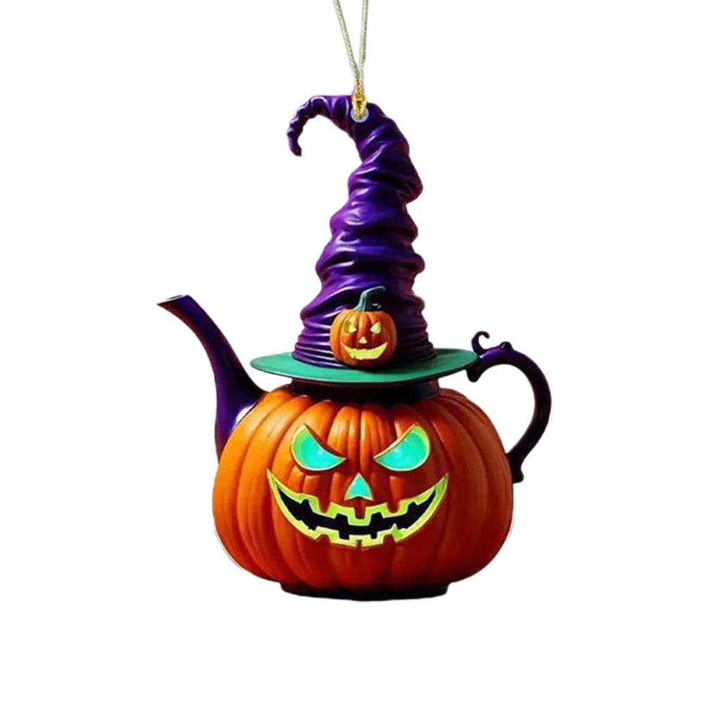 Generic Halloween Door Hanging Decor Pumpkin Ghost Bat Paper Sign Indoor Outdoor Front Door Decoration 16 Inch