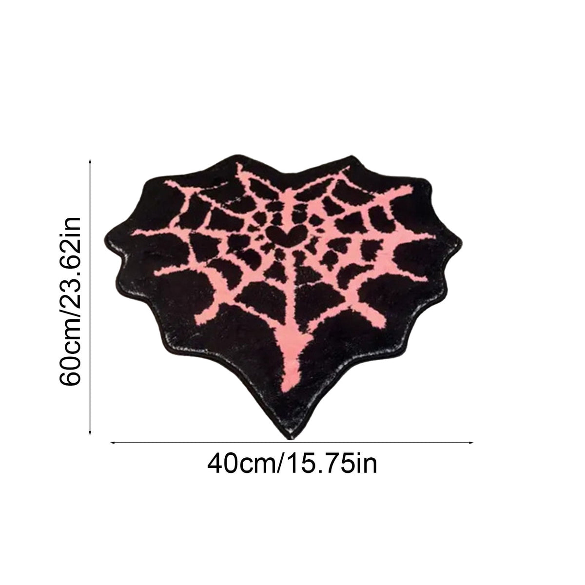 Halloween Decor White Ghost Rug 24x16 inches, Handmade Tufted Fluffy Aesthetic Area Rugs, Cute Soft Cool Non Slip Floor Carpet Bath mat, Living Room, Bathroom, playroom, Kitchen