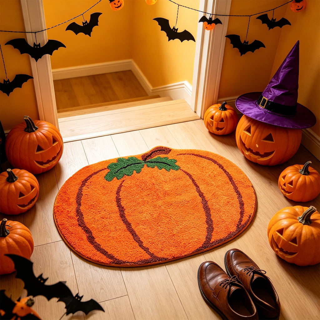 XGFHYJEH Halloween Decorations LED Candle Lights, 3pc Pumpkin Lantern, Halloween Indoor Decor, Halloween Table Decoration Ornament for Home Room Party