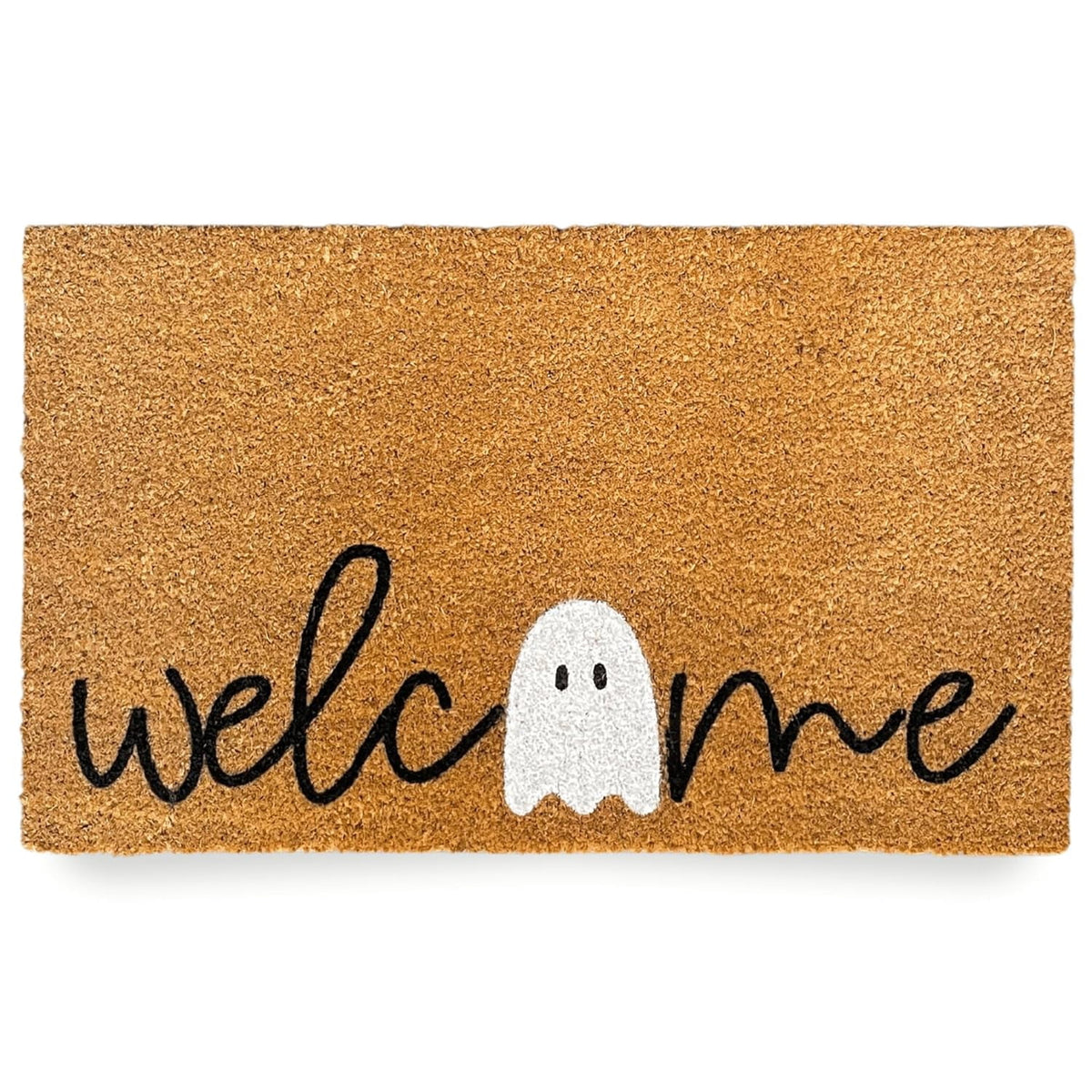 Jinswick Fall Welcome Doormat, Fall Pumpkin Front Door Outdoor Doormat Outdoor Entrance Porch Non-Slip Rubber Floor Mat Fall Halloween Thanksgiving Farmhouse Decoration 16" x 24"