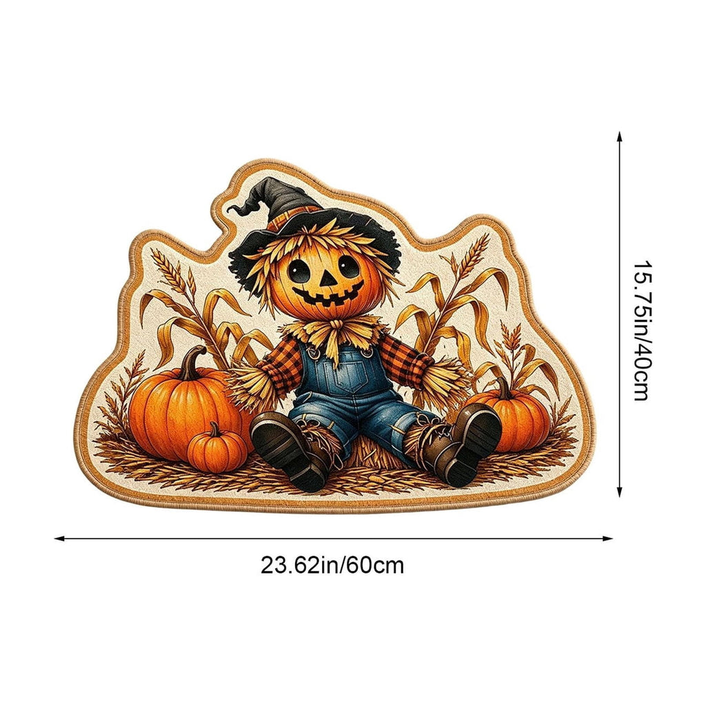 Talqzovs Fall Welcome Mat Outdoor , 23.6 in x 15.7 in Halloween Doormat Shower Mats for Outdoor Porch Entryway Fall Seasonals Home Decor Gift
