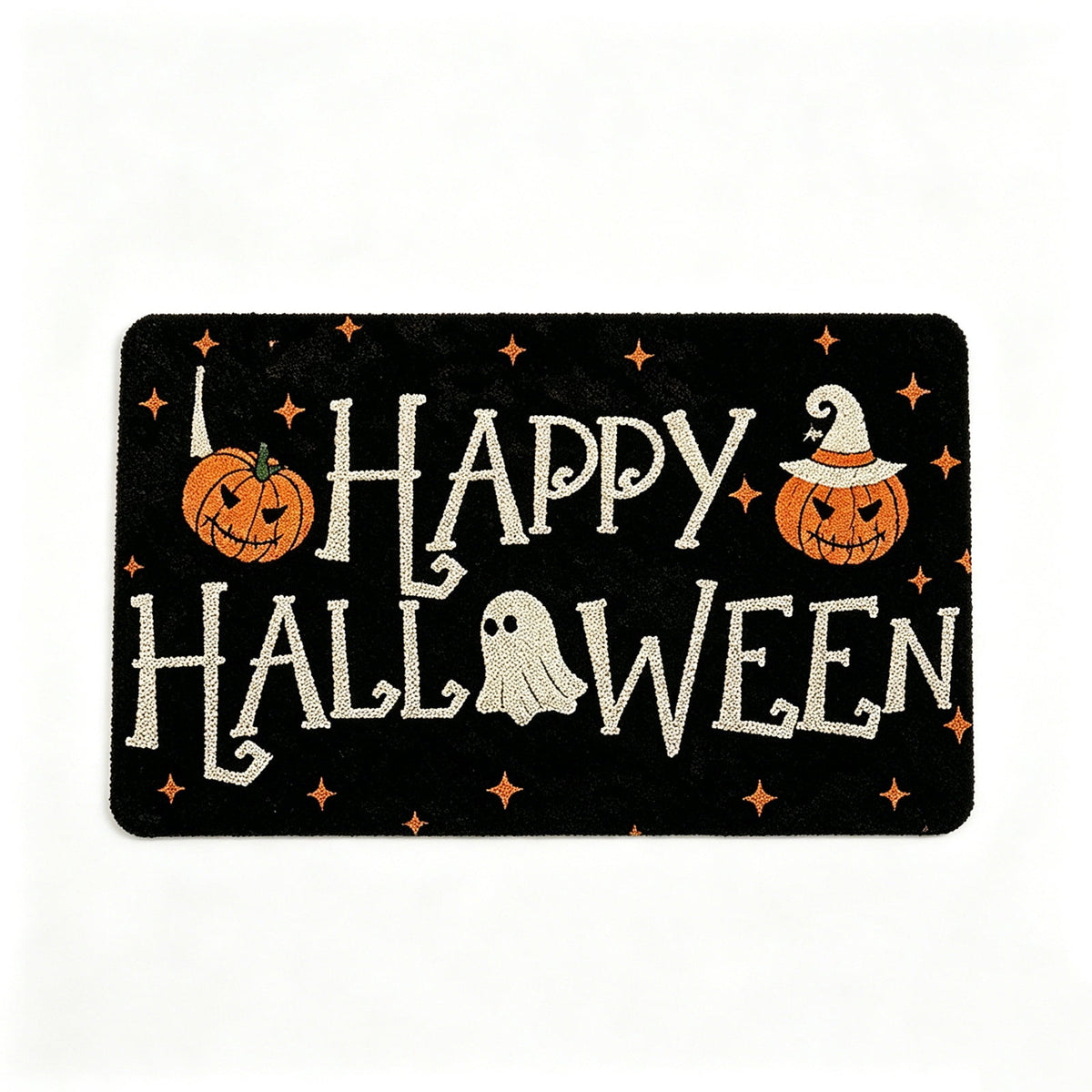 sruoe Fall Door Mat Non-Slip Durable Halloween Decor, Halloween Door Mats for Outdoor with Rubber Backing, Porch Patio Entryway, Easy Clean Absorbent Low-Profile Fade-Resistant.