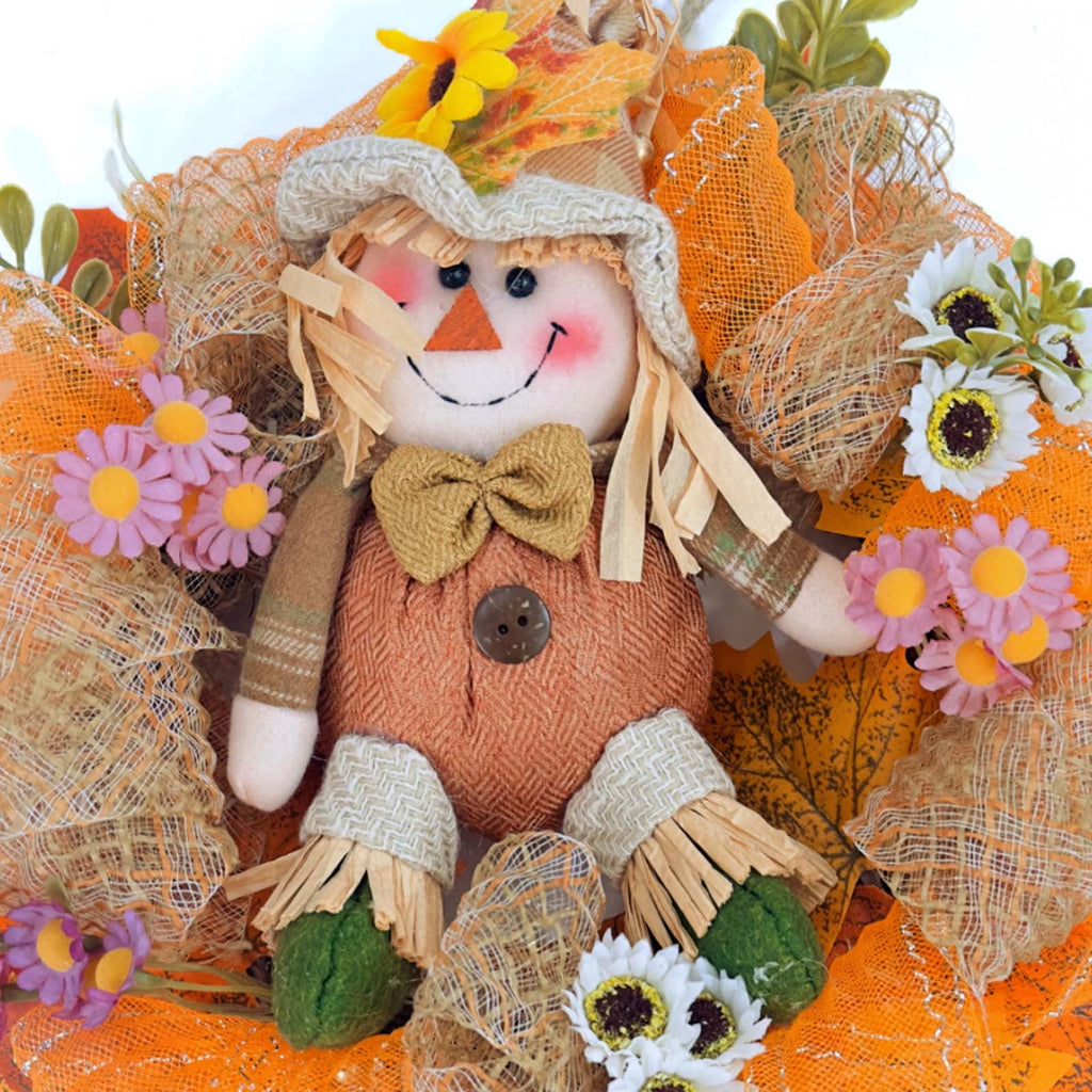 Rijanmt Decorative Plastic Easter Day Wreath, Multicolor