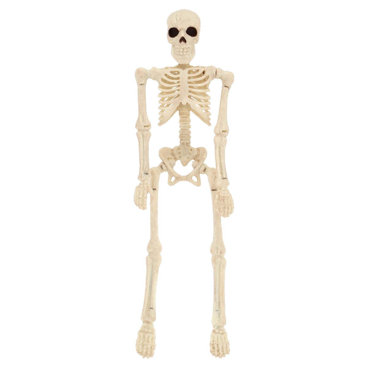 Mini Faux Posable Skeletons, 8", 3 Count, Halloween by Way To Celebrate