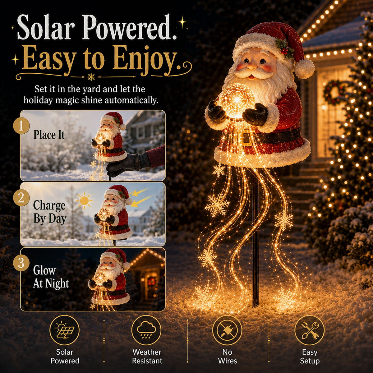 Halloween Solar Garden Stake Light,Metal Hanging Pumpkin Lantern Waterproof for Yard Lawn Proch