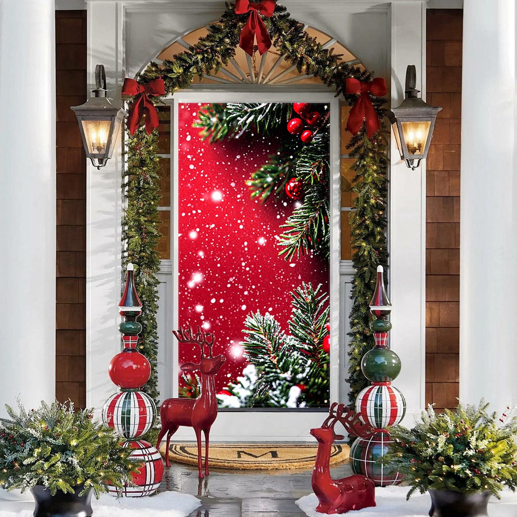 DAMAI Halloween Door Hanging Curtain Party Festival Scene Layout Supplies Decorative Porch Hanging Cloth