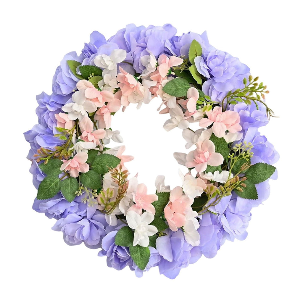 Nkmbld 4th of July Wreaths for Front Door, Independence Day Wreath Red White Blue Flower Wreath for Independence Day Memorial Day Flag Day Decor