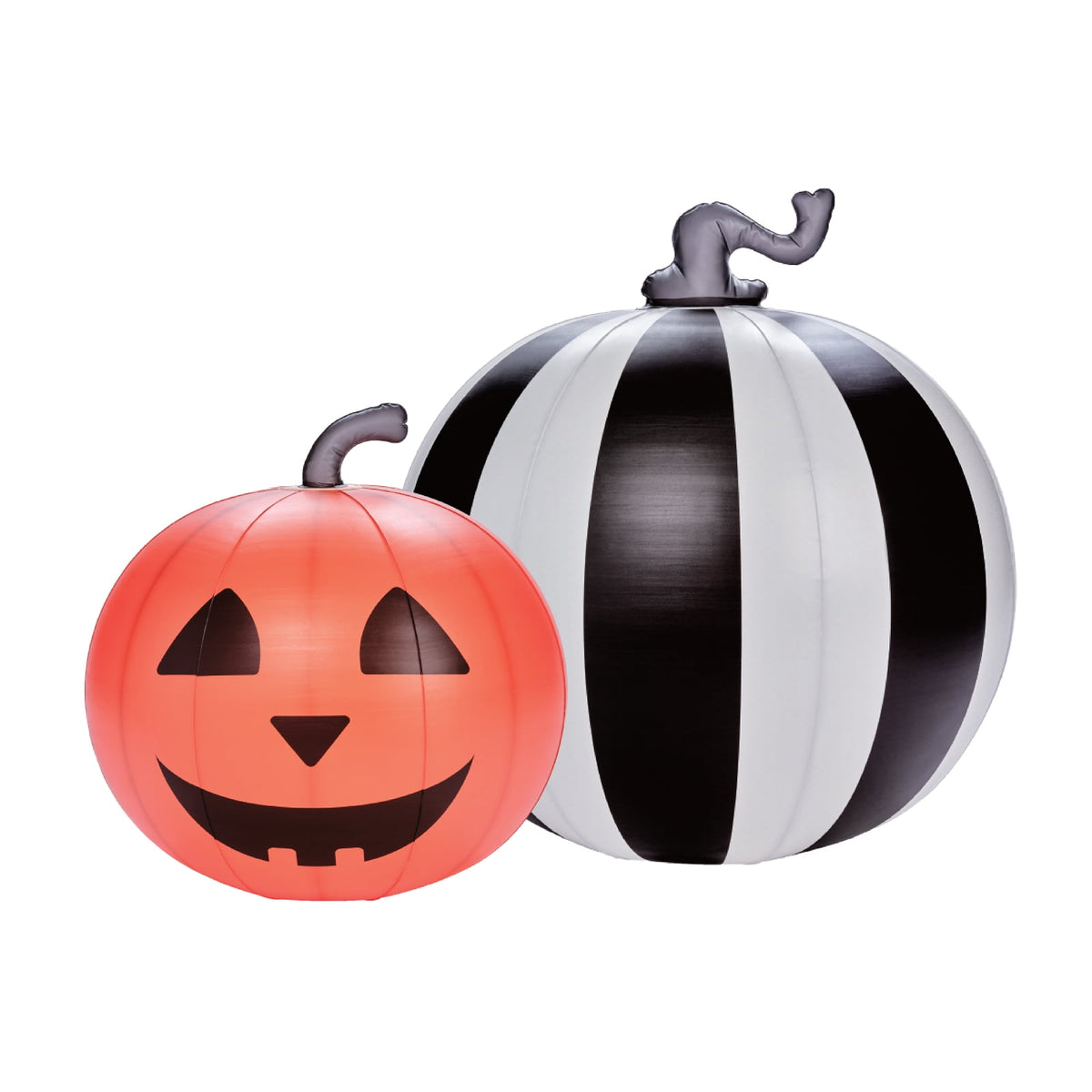 FUNBOY Inflatable Pumpkin Halloween Decorations Outdoor 2-Pack