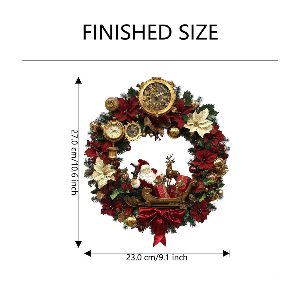 YOTQUSKI Halloween Wreath,Halloween Wreaths For Front Door,Witch Door Wreath Halloween Decorations,with Witch Hat Legs Hanging Lanyard for Party Decorations Indoor Outdoor