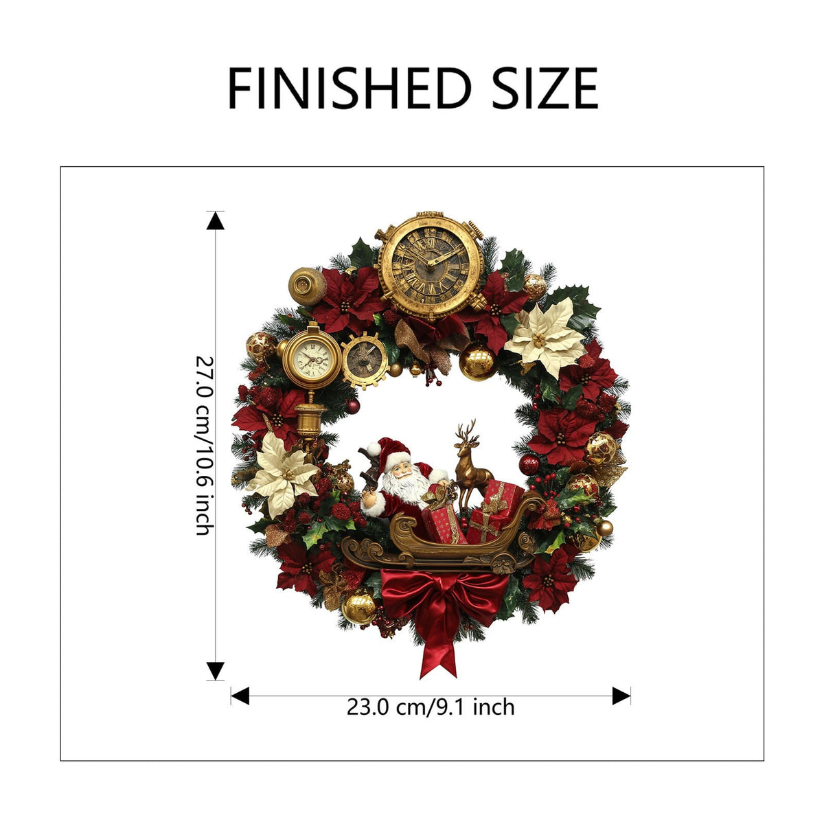 YOTQUSKI Halloween Wreath,Halloween Wreaths For Front Door,Witch Door Wreath Halloween Decorations,with Witch Hat Legs Hanging Lanyard for Party Decorations Indoor Outdoor