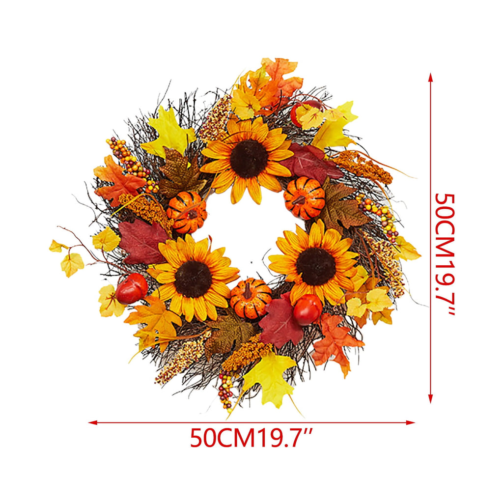 Fankiway Halloween Wreaths for front door, Halloween Black Flower Wreath Wall Door Hanging Festival Party Decor, Halloween Outdoor Wreath, Halloween Decorations