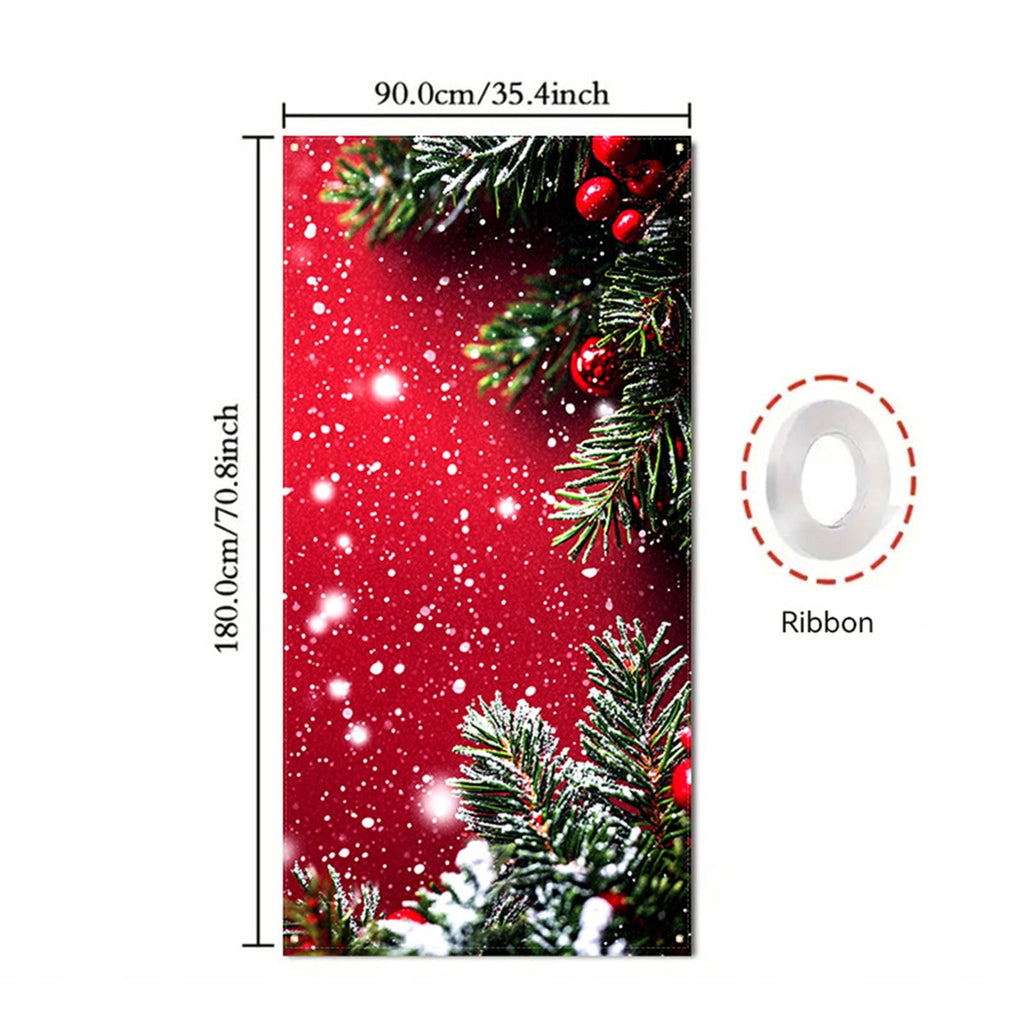 DAMAI Halloween Door Hanging Curtain Party Festival Scene Layout Supplies Decorative Porch Hanging Cloth