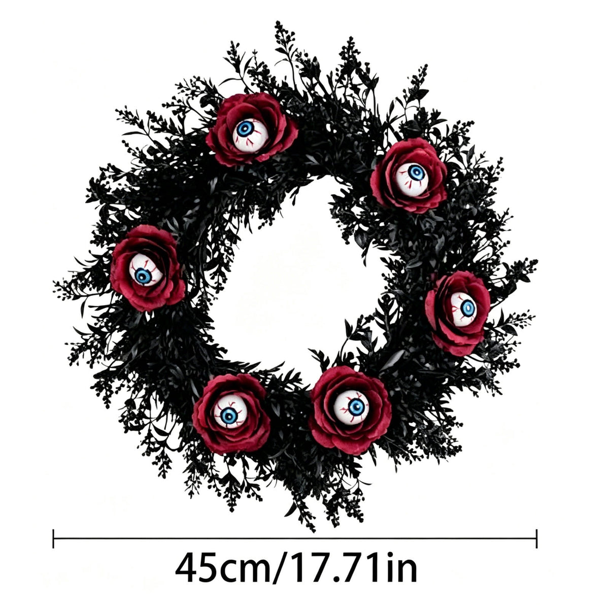 AZXY 20 Inch 4th of July Patriotic Wreath, Red White Blue Mesh Wreath with American Flag Star & Stripe Ribbons, Patriotic Americana Decor for Independence Day Memorial Day Front Door Indoor Outdoor