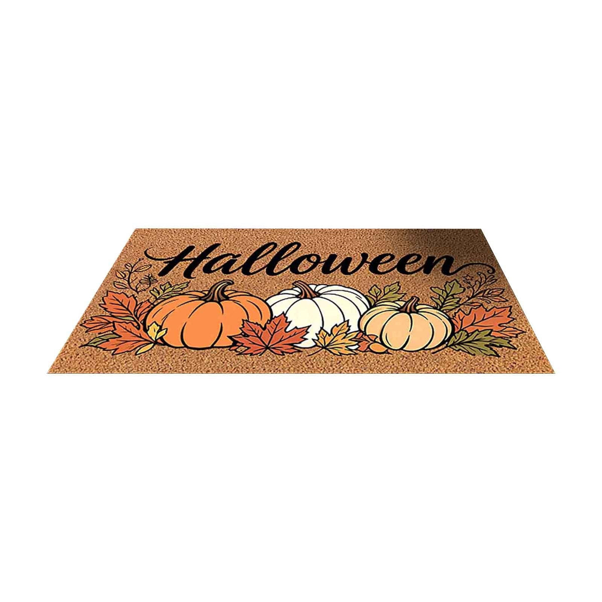 Halloween Kitchen Mat Halloween Printed Carpet Non-slip Entry Door Entry Mat Absorbent Bathroom Kitchen Entryway Mat 40*60cm