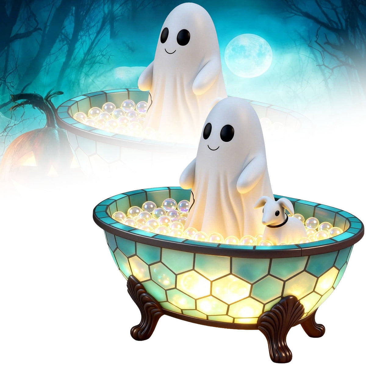 XGFHYJEH Halloween Fire Pit Skull Decoration, Reusable Fireproof Human Skull Gas Log for Indoor Outdoor Fireplaces Bonfire, Ceramic Simulation Halloween Skull Props, Halloween Horror Skulls Decor