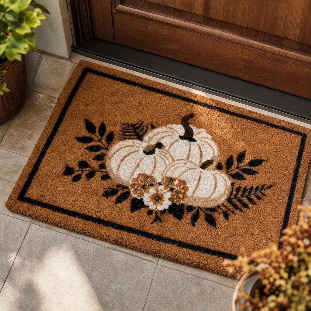 Talqzovs Fall Doormat , 24 in x 36 in Outside Door Mats Halloween Kitchen Mat for Front Door Kitchen Bathroom Entrance