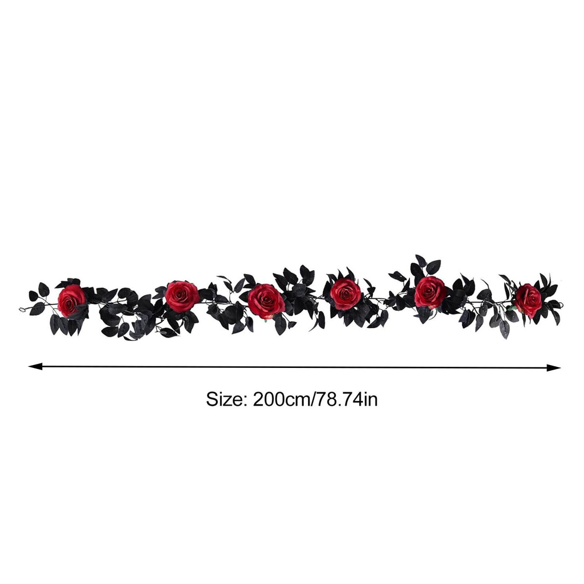 Chmadoxn 78.74" Halloween Thanksgiving Maple Leaf Garland with Mini Pumpkins & Berries, Artificial Fall Leaves Vine for Mantel Staircase Porch, Autumn Harvest Hanging Home Decor