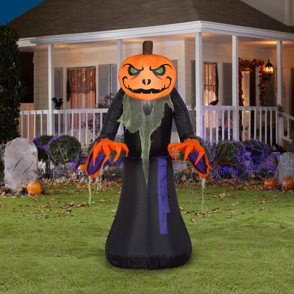 Airblown Inflatables Traditional Jack-O'-Lantern, 4'