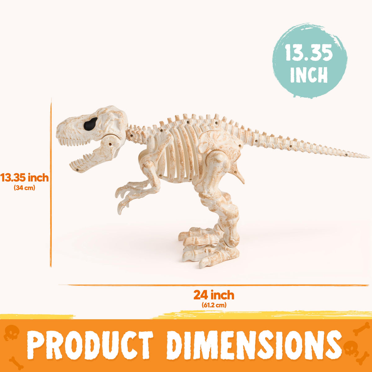Joyfy 2 Pcs Duck Skeleton Halloween Decoration,4.5 Inch Posable Plastic Animals Halloween Skeleton for Indoor Outdoor Halloween Decorations,Haunted House Party Props