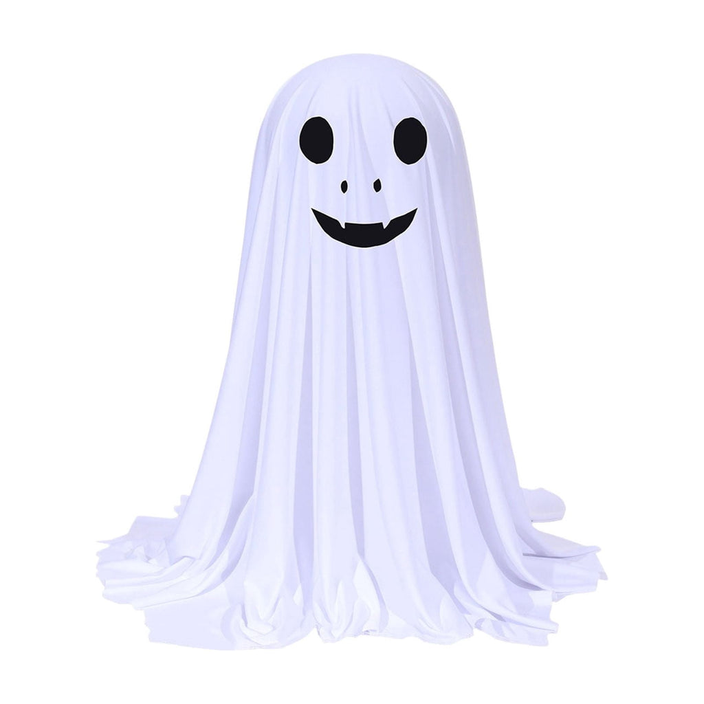 Aurorax Early Halloween Decorations Outdoor,Ghost Halloween Decoration 2 ft Realistic Waterproof Ghost Decor for Front Porch Yards Gardens Lawn Black