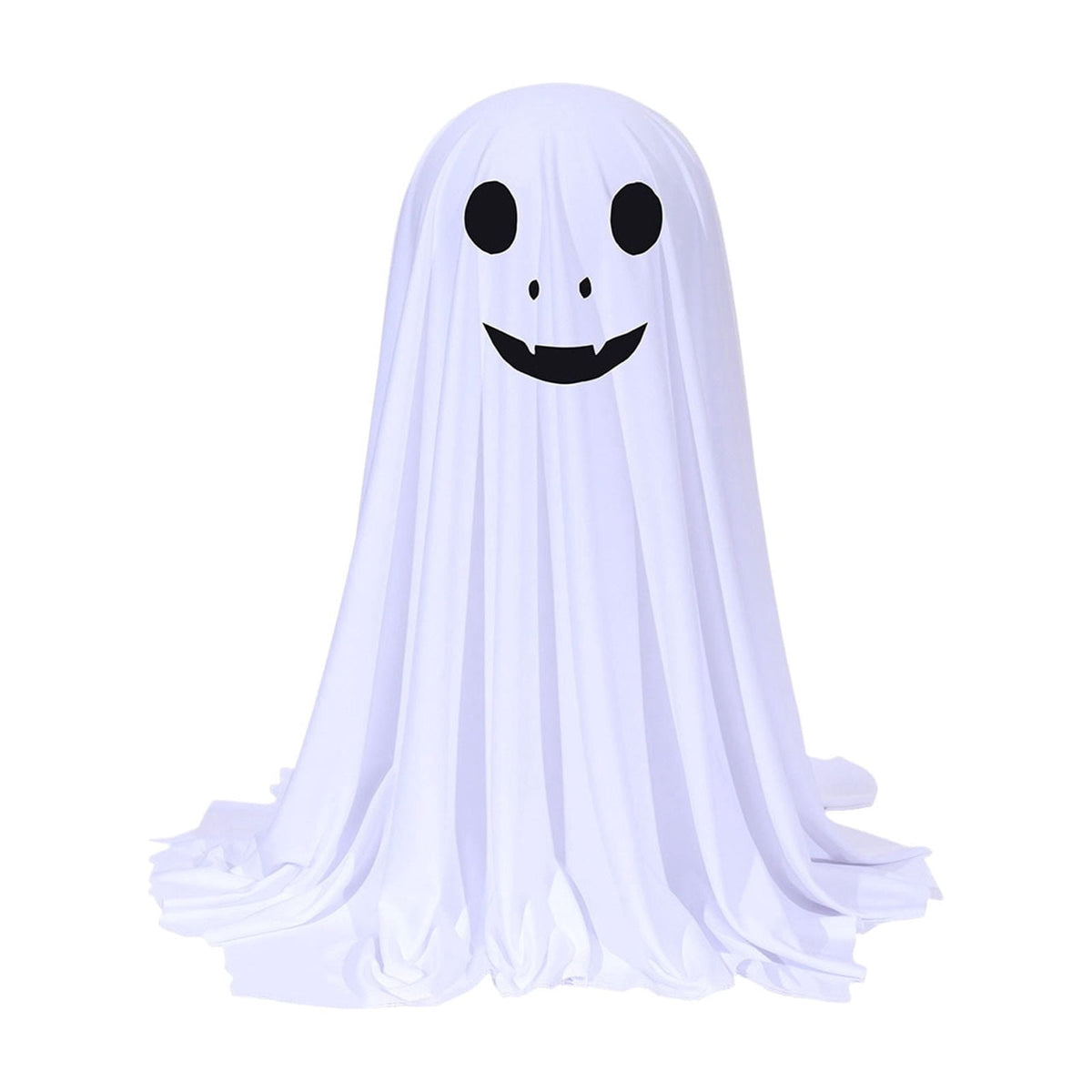 Aurorax Early Halloween Decorations Outdoor,Ghost Halloween Decoration 2 ft Realistic Waterproof Ghost Decor for Front Porch Yards Gardens Lawn Black