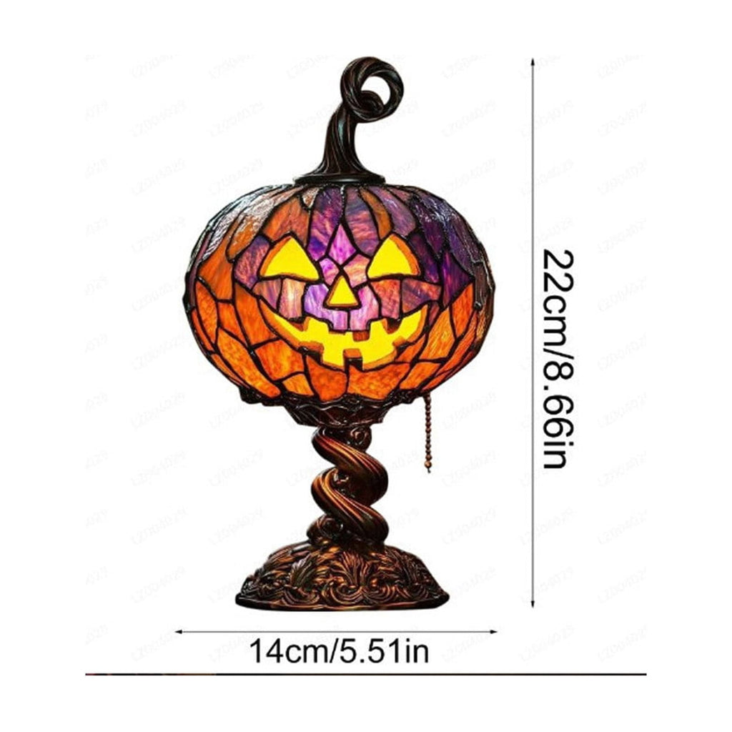 Halloween Pumpkin Candy Bowl with Lid, Decorative Plastic Treat Jar with Crushed Stone Look for Candy Serving and Seasonal Table Display, Reusable Spooky Home Accent, Home Decor, Brown