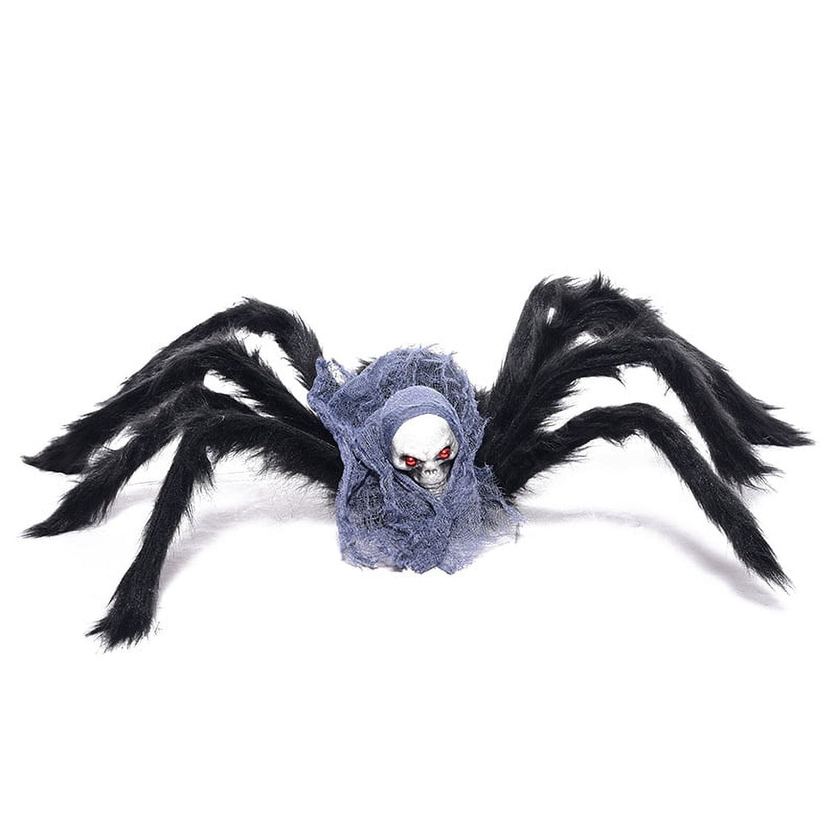 Halloween Spider Decorations Realistic Hairy Spiders Spider Props for Indoor, Outdoor and Yard Creepy Decor 75CM (30 Inch)