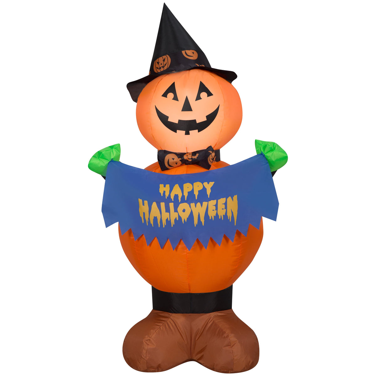Airblown Inflatables Traditional Jack-O'-Lantern, 4'