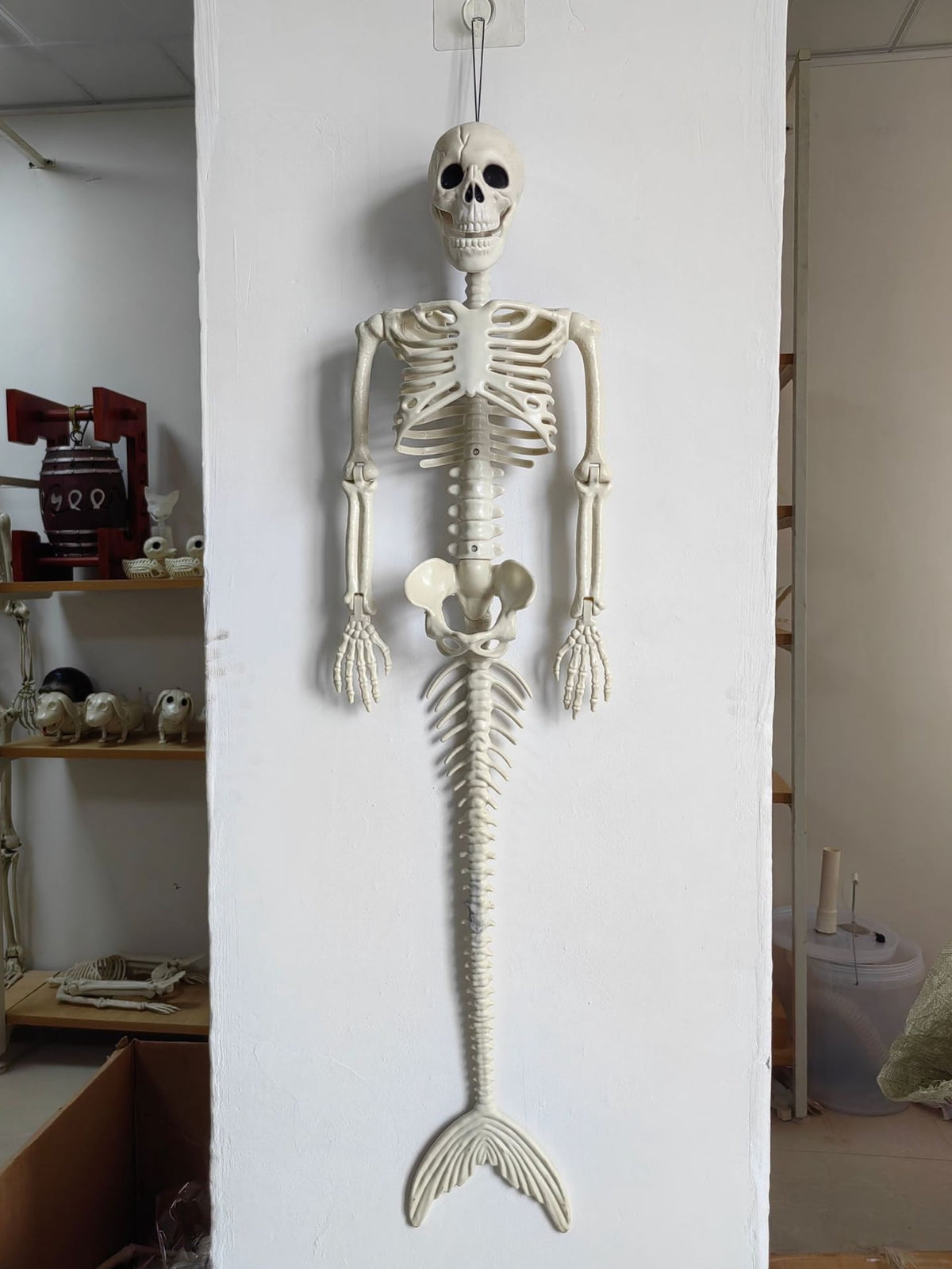36" Posable Halloween Skeleton Decorations,Human Bones for Halloween Party with Movable Joints,for Haunted Houses, Front Lawn, Graveyard Props