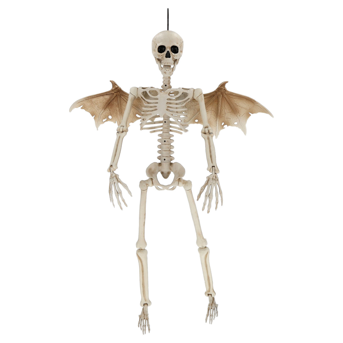 Faux Posable Winged Skeleton, 36", Halloween by Way To Celebrate