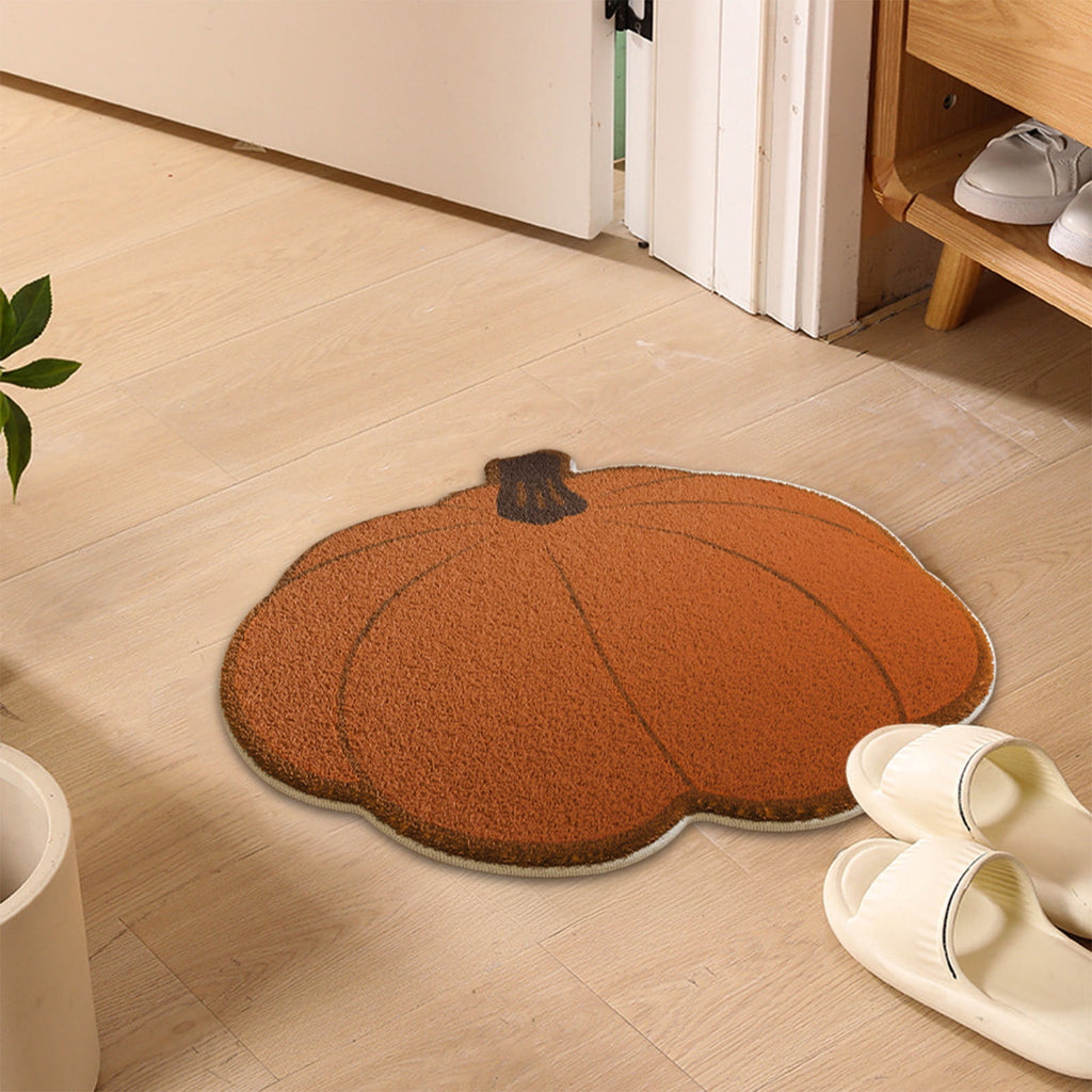 SLYNSHome Halloween Mats,31.5x15.7 Inch Spider Web Bathroom Door Mat Halloween Themed Rugs Avoid Slip Floor Mat Non-slip Pad for Front Door Hallowmas Home Decoration Supplies