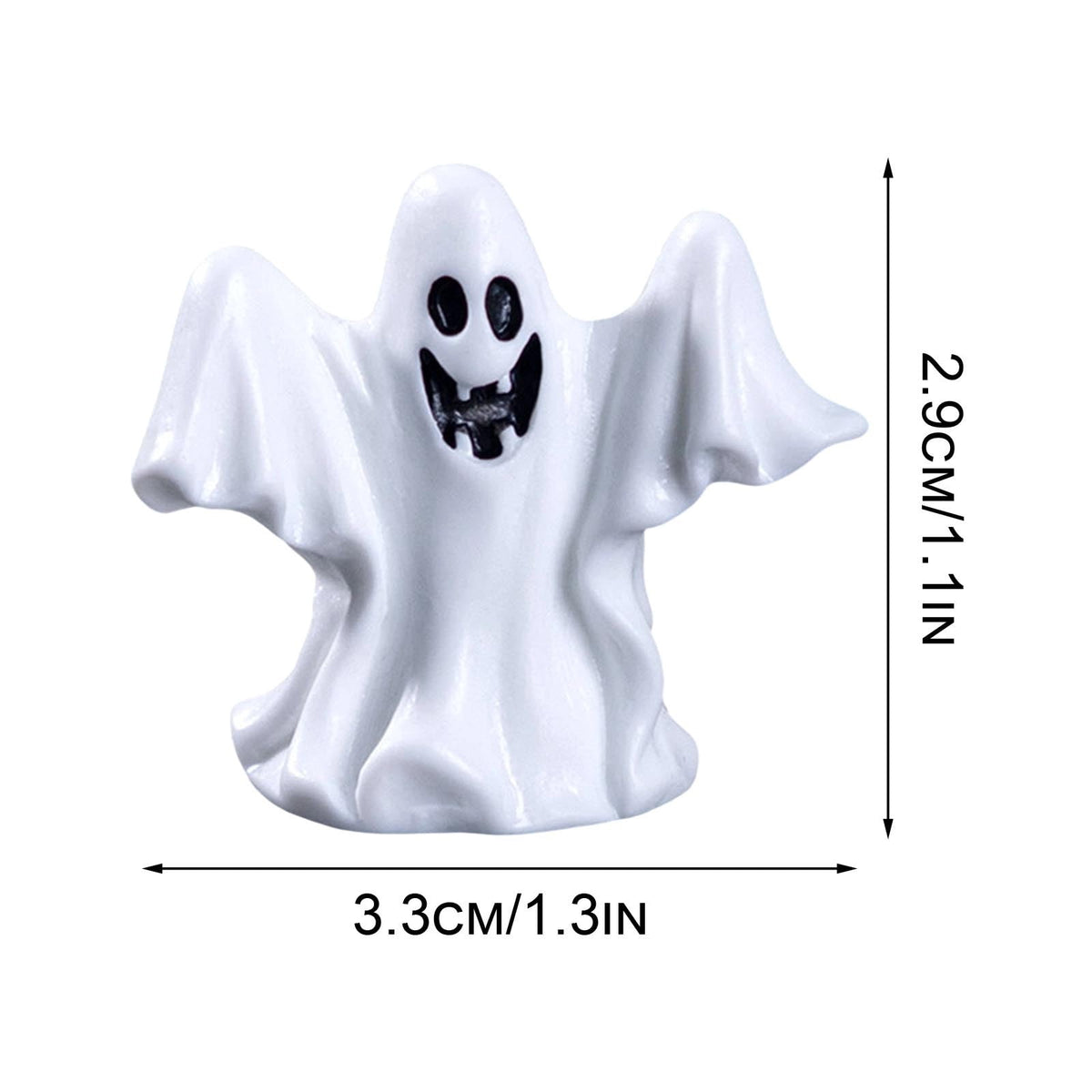 WKSCLPAI Halloween Miniatures Figures Mini Resin Figurines for Halloween Decorations, Halloween Party Favors Bag Fillers Garden Dollhouse Decor 12 Styles to Choose From, Skeleton Hugs
