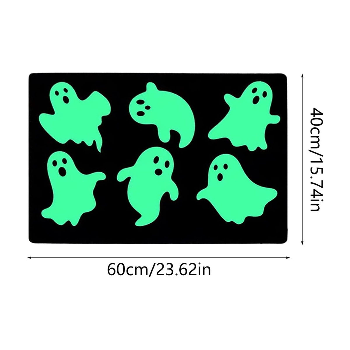Halloween Pumpkin Doormat, Soft Non-Slip Indoor Outdoor Welcome Rug for Entryway Porch and Front Door