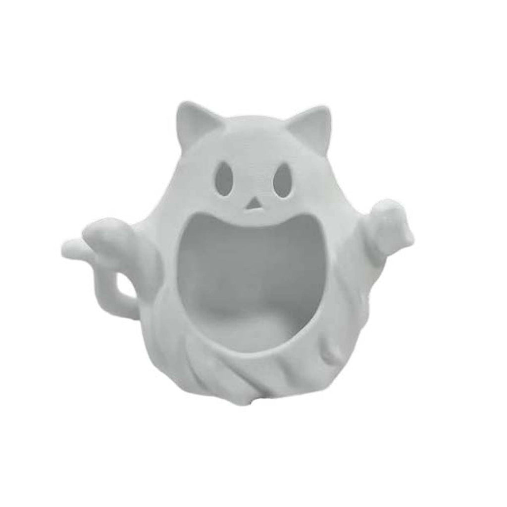 Diceymbol Halloween Pumpkin Snack Bowl Stand Collapsible Broomstick Candy Tray for Cupcakes & Desserts, Resin Serving Platter with Ceramic Pumpkin Bowls